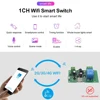 1/2/4CH eWeLink WIFi Relay Smart Home Switch 12V 24V 220V RF 433 MHz Remote Control Receiver For Garage Door Access Alexa Google 5