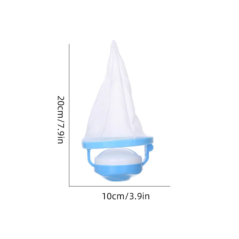 Laundry Ball Floating Pet Fur Lint Cleaning Ball Hair Removal Catcher Mesh Dirty Collection Pouch Washing Machine Filter Net