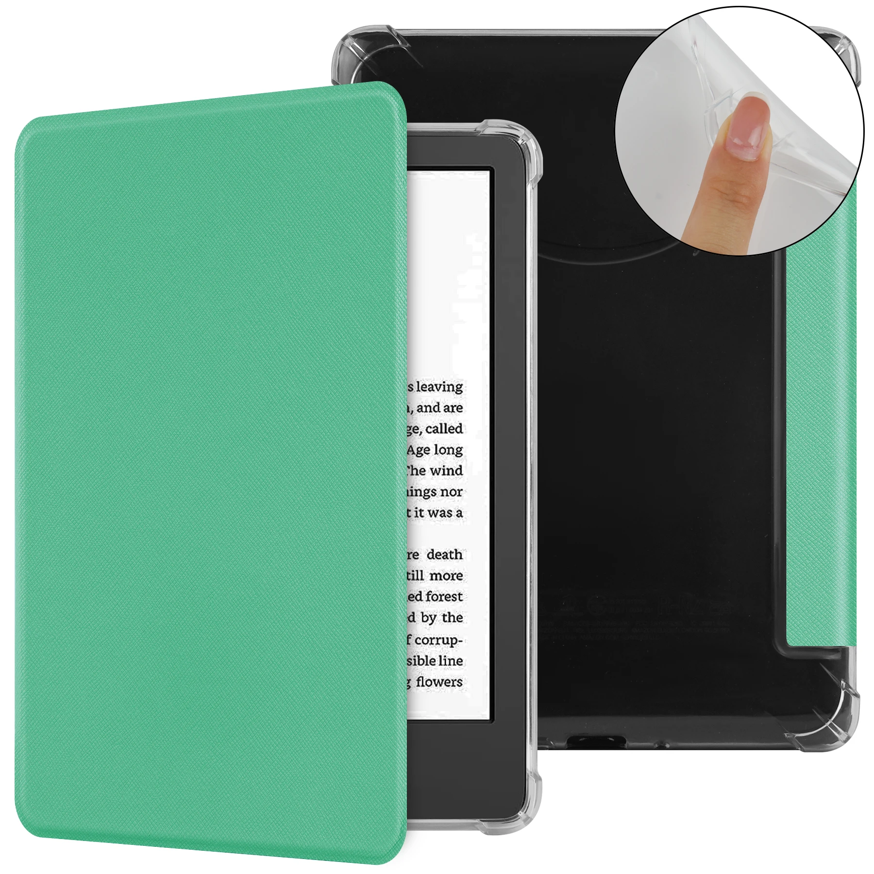 Transparent Soft TPU Cover for Kindle Paperwhite Signature Edition (2024)