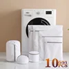 1/3/5/10PCS Zipper Mesh Laundry Bag Thickened Fine Mesh Laundry Basket Mesh Bag for Washing Machine Underwear Bra Bag 1