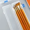 1Pc White Storage Box 33x7x3.5cm For Brushes Painting Pencils Watercolour Pens Arts Crafts Sewing Drawing Protctor Hand Tools 4