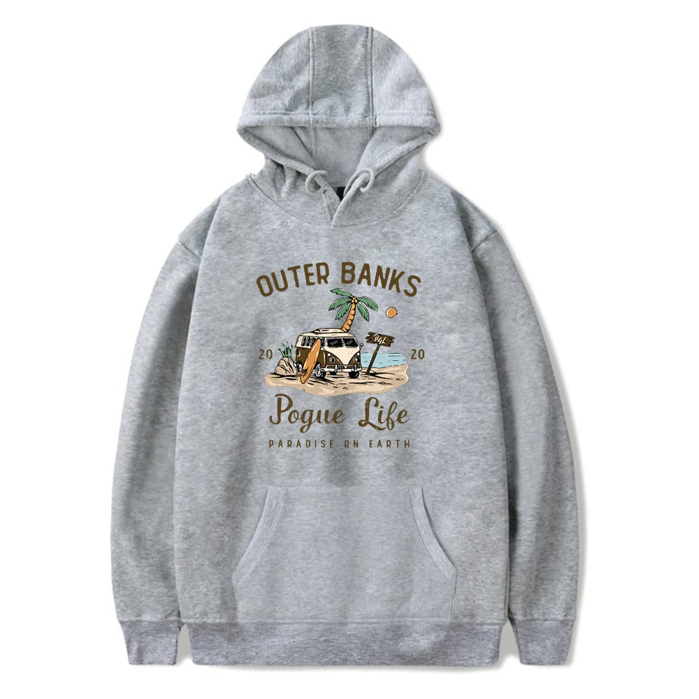 Outer Banks Pogue Life Hoodie Long Sleeve Women Men Sweatshirt Harajuku Streetwear Casual Style Fashion Clothes