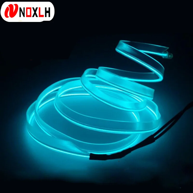 Car Interior Lighting LED Strip Lamp Wire Tube Line Flexible Decoration Neon Light Atmosphere Backlight Car Accessories ambient light car interior ambient light