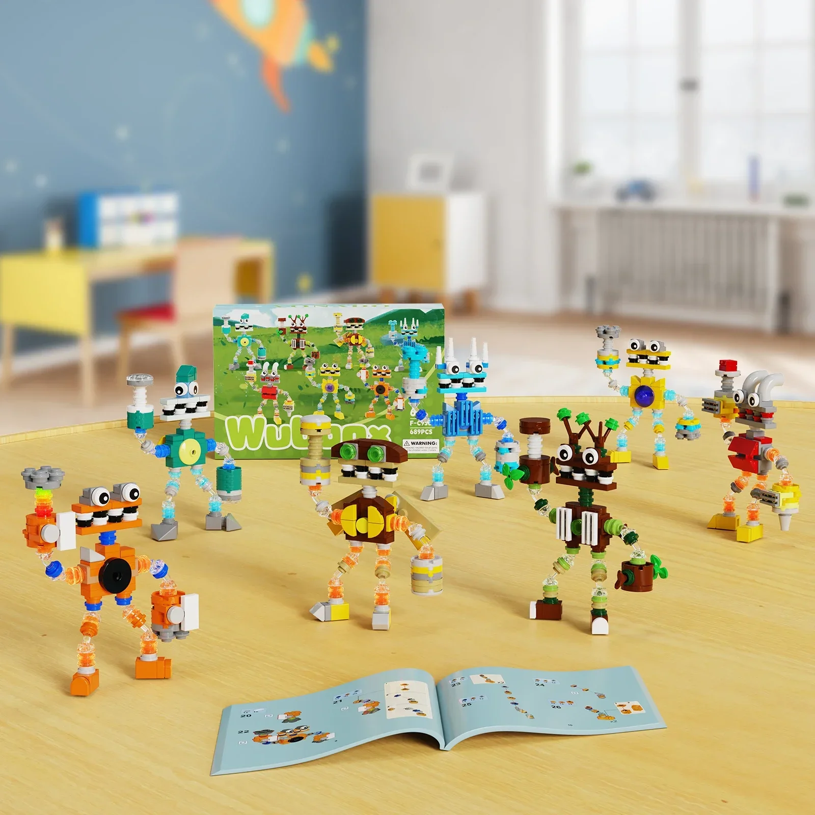 まろぅページ My Singing Monsters Wubbox 7-in-1 Supernatural Monsters Game