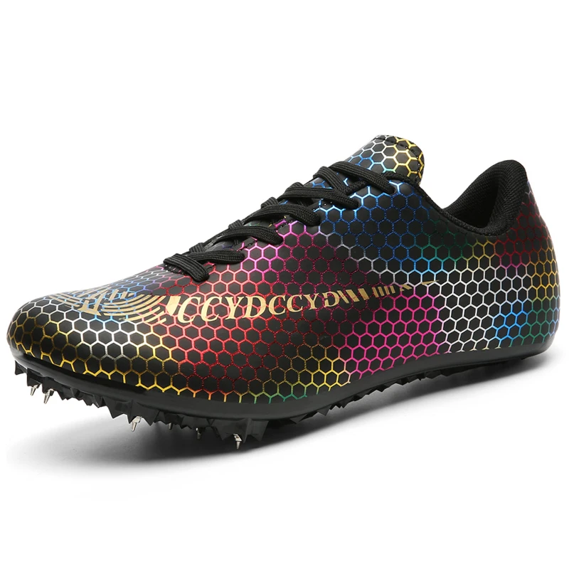 

Professional Women Men Track & Field Shoes Track Spike Running Sprint Shoes Lightweight Soft Comfortable Athletic Shoes Sneakers