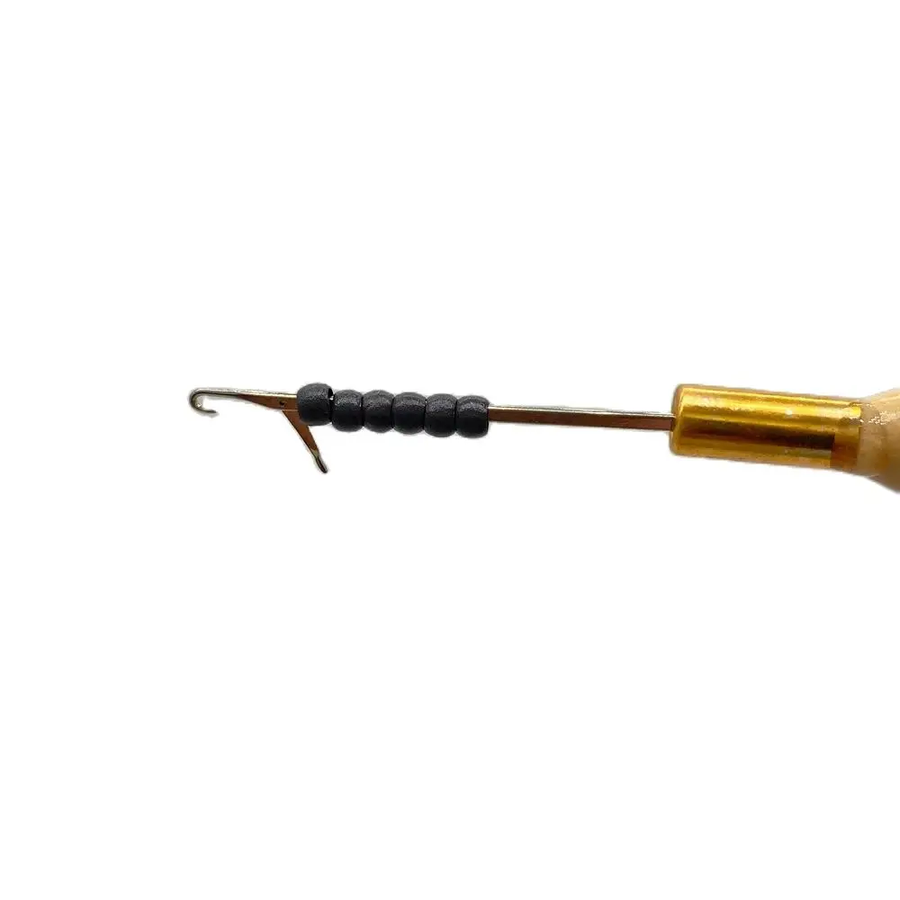 Hair extensions tool wood hook pulling needle 20 pcs for 2.9mm nano ring