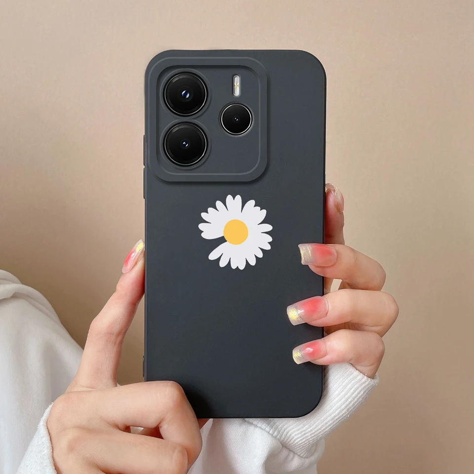 Rose Avocado Liquid Durable Non-Slip Silicone Back Cover