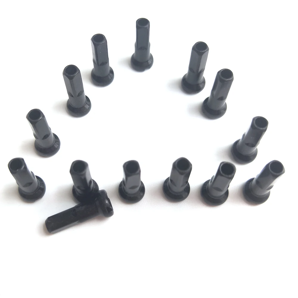 Light Pillar MV Round Head Spoke Nipples 14G 2.0 MTB DH AM FR 12mm 14mm 16mm 14Gauge Aluminum Alloy bike spokes nipples
