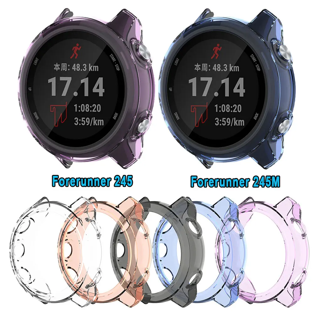 Watch Protective Case For Garmin Forerunner 245 245M Full Protection