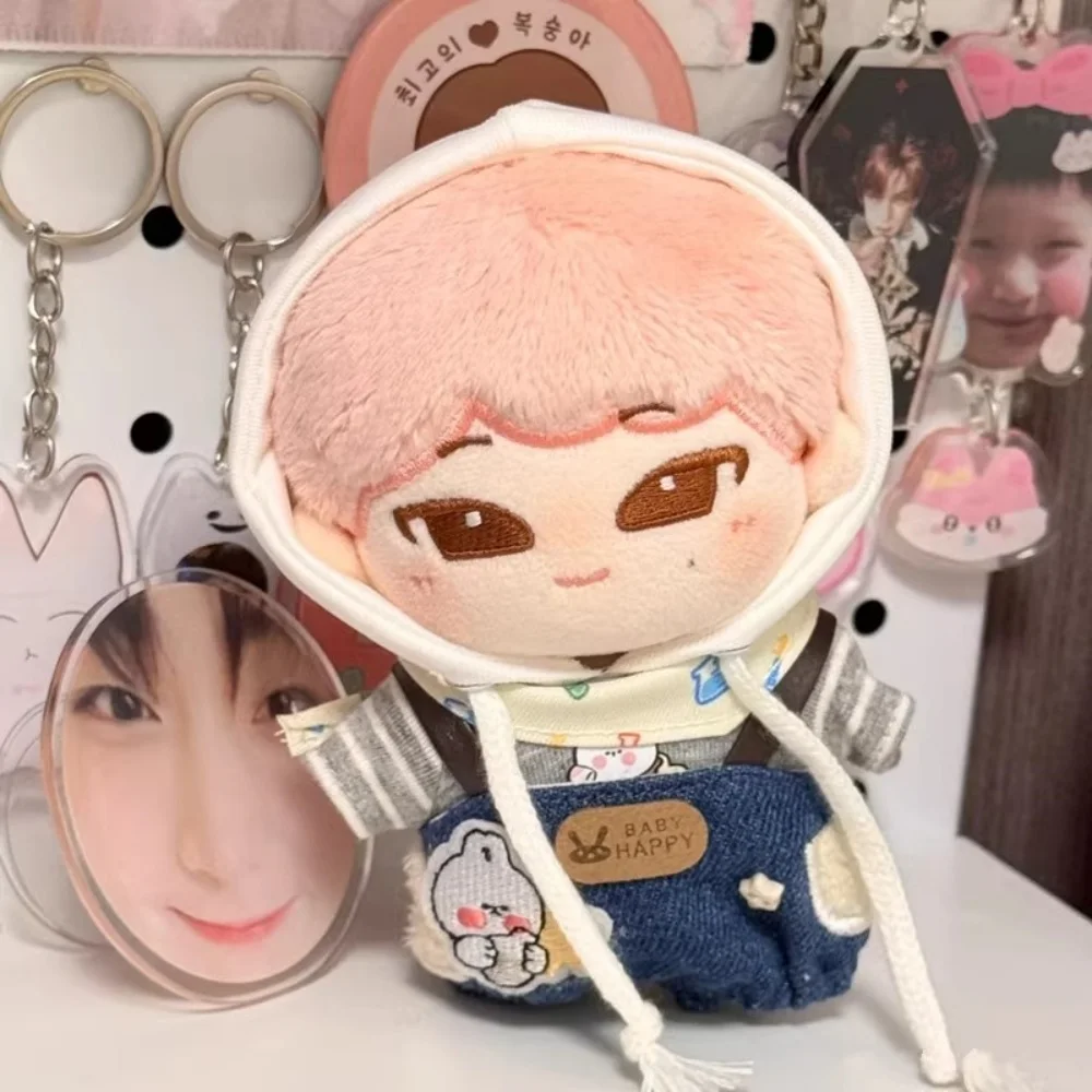 플러쉬 K팝 스타 선우 멋진 소년 플러쉬 10cm 인형 장난감 바디 코스프레 오리지널 선물