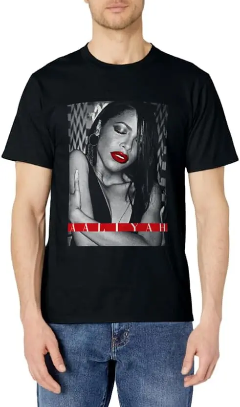 

Футболка PEACE x Red Lips R & B с музыкальным фанатом в стиле хип-хоп