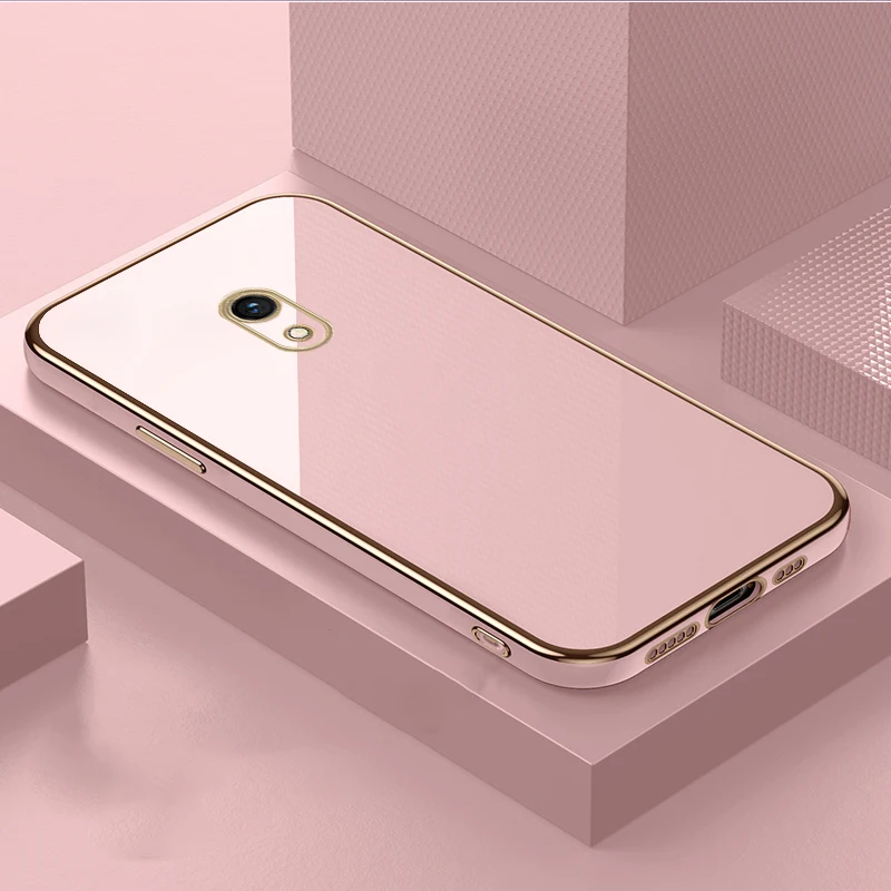 Husă de telefon din silicon cu placare pătrată de lux pentru Samsung Galaxy J3 J5 J7 Pro 2017 J330 J530 J730 Coque Cove ultra subțire moale_voghion.com