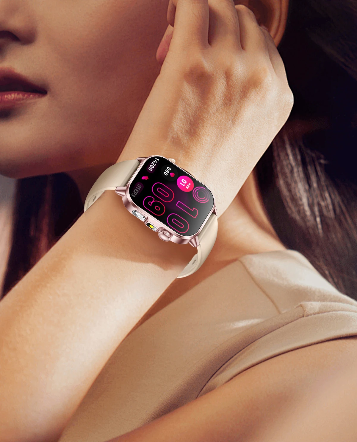 Micro Physical Examination Smartwatch Blood Pressure Uric Acid Blood Lipids Heart Health Analysis Smart Watches for Women 2026