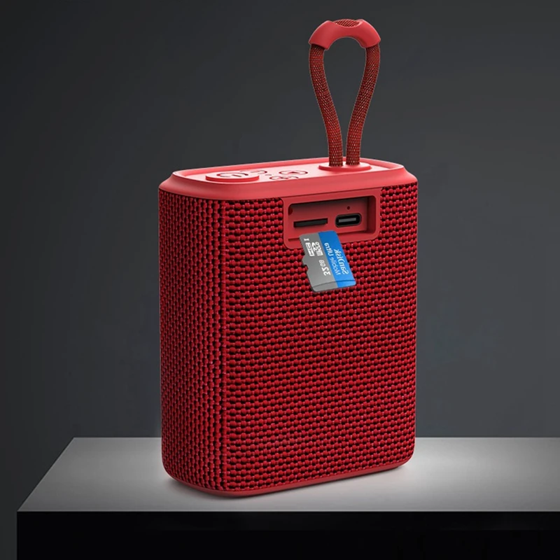 IPX6 Waterproof Shower Bluetooth Speaker Portable Wireless Outdoor Speaker With HD Sound For Beach Outdoor