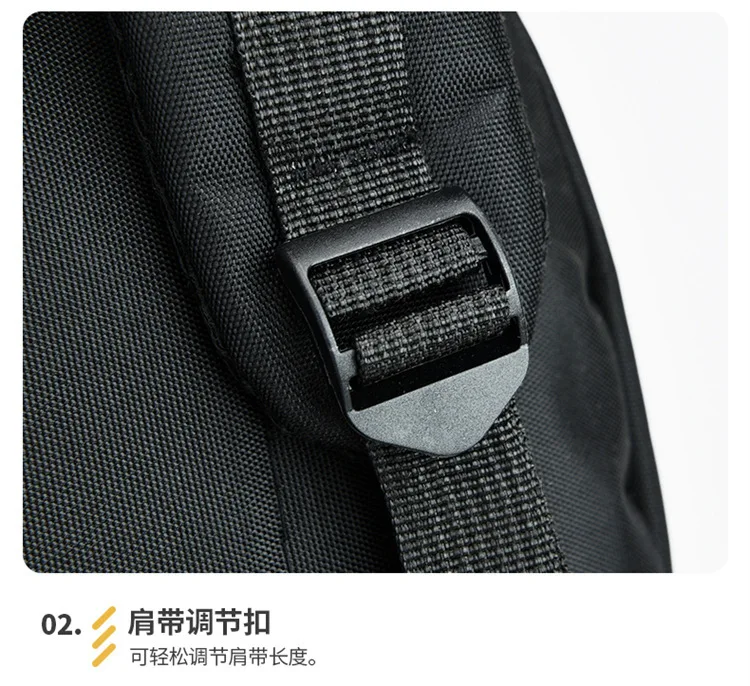 Männer Große Kapazität Business Reise Rucksack Laptop Rucksack Mode Trendy Mittleren High School Verdicken Doppel Schulter Taschen – Detail 14