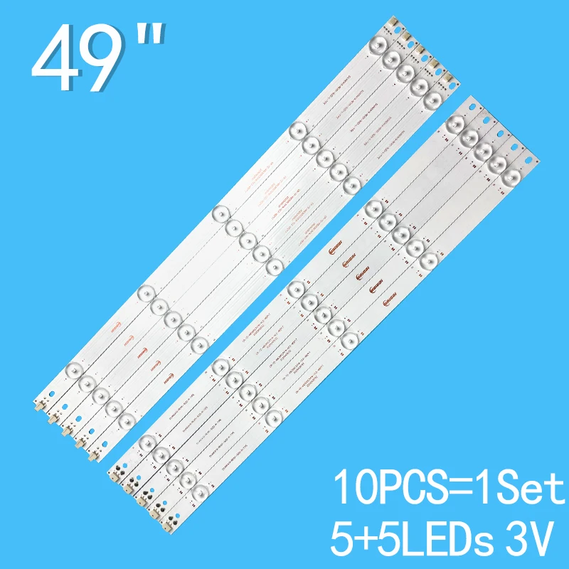 LED Backlight strip For Changhong UD49D6000I 49D3700I 49D2000 49U3C 49U1 49U3D CHGD49LB15 CHGD49LB14_LED3030_V0.5_20150331