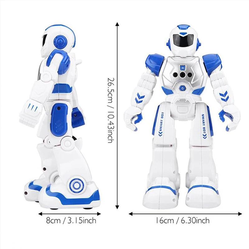2021 Hot RC Robot Smart Action Walk Singing Dance Action Figure Gesture Sensor Toys Gift for Children 3