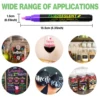 12PCS/Set Liquid Chalk Marker Pens Erasable LED Writing Board Glass Window Art 12 Colours Marker Pens 5