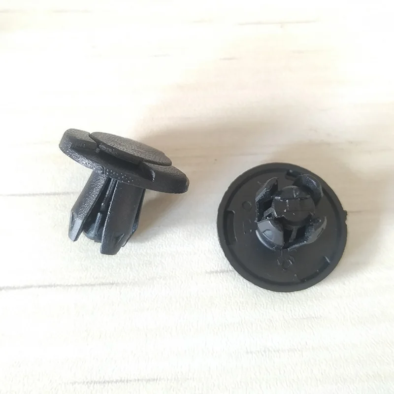 닛산 Qashqai Juke Pathfinder 등을위한 50Pcs 8mm 구멍 부팅 및 트렁크 트림 클립 자동 패스너