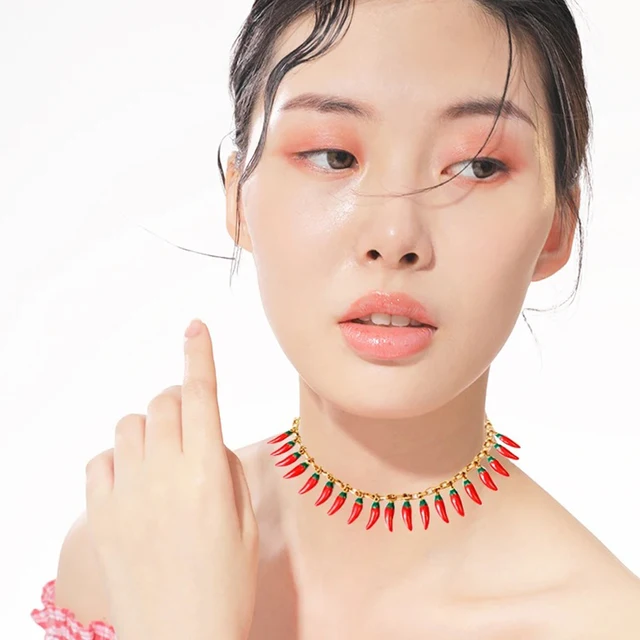 Charm Peperoncino In Argento 925 Smaltato Rosso - Ciondolo Handmade Per Braccialetti Europei | Regalo Passionale - Foto 12