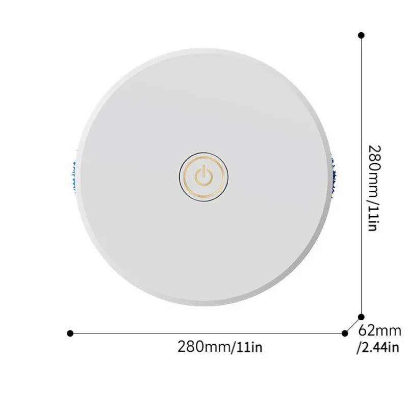 4000Pa Smart Sweeping Robot Double-turn Silent Vacuum Cleaner Sweep Mop Brush 3-in-1 Multi-function Home Cleaning Machine 6