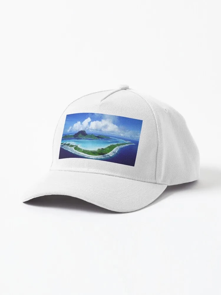 

Breathtaking Bora Bora Island Tropical Art Photo Cap justin bieber Baseball cap Cap luxury woman cap stray kids