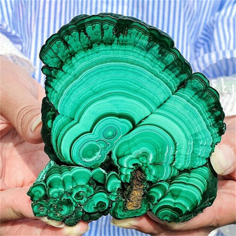 

Natural Malachite Primary Gem Mineral Specimens Were Collected And Natural Stone Crystal Healed To Remove Magnetic Decoration