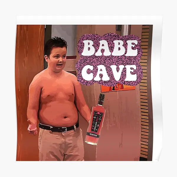 

Gibby детская пещера постер комната винтажное настенное искусство домашний принт Современная смешная живопись роспись Декор Картина без рамки