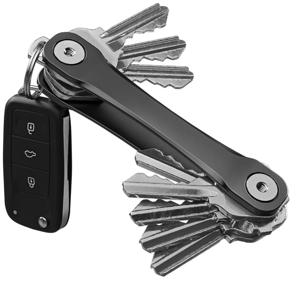 Compact Key Storage Organizer - Durable, Scratch-Free, and Tidy Solution