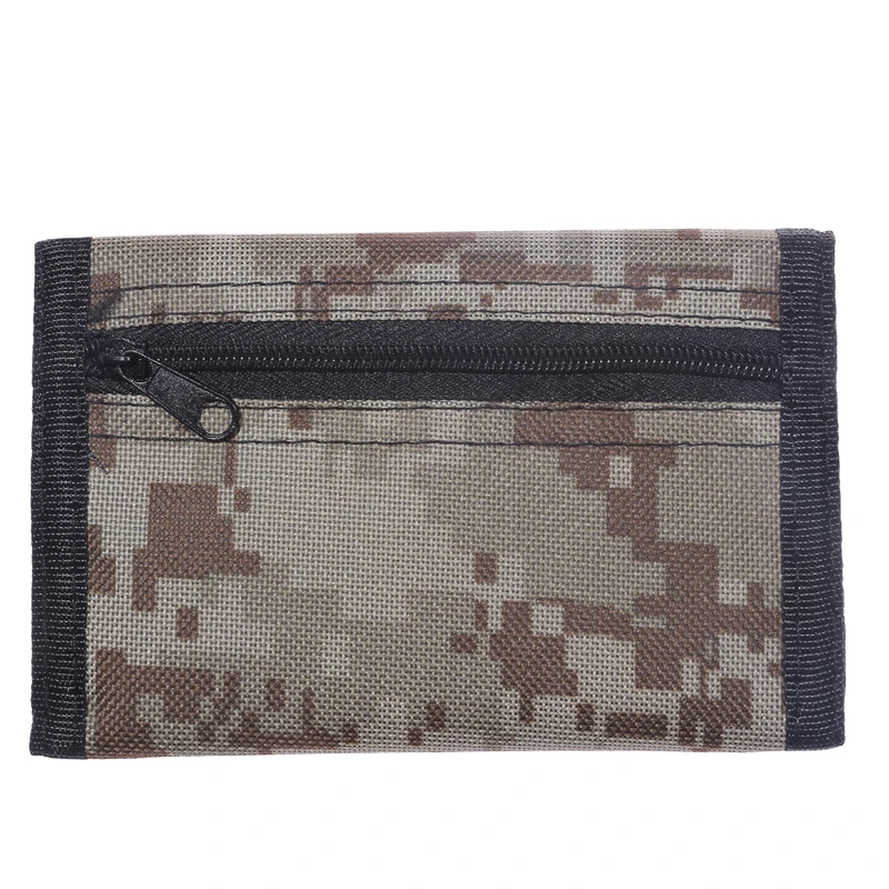

Multifunctional Bag Thin Camouflage Credit Card Holder For Outdoor Travel Sports Men Wallets Hunting Bag Zipper Pack