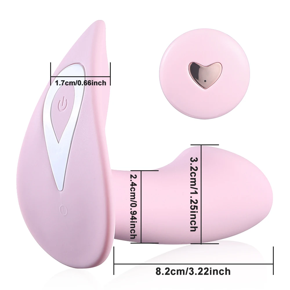 Stimolatore del clitoride indossabile senza fili femminile del vibratore del punto di G del clitoride di controllo remoto Prodotti per adulti Giocattoli del sesso fo_voghion.com