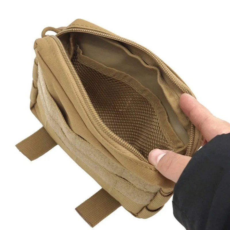 

Outdoor Military EDC Carry Tool Waist Molle Vest Tactical Accessory Bag Medical First Aid Bag Hunting Bag Survival Equipment