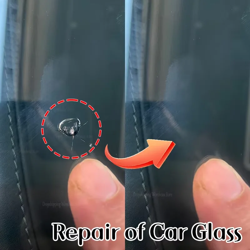 Car Windshield Cracked Repair Tool Upgrade Auto Glass Repair Fluid Auto Window Scratch Crack Restore Car Accessories DIY