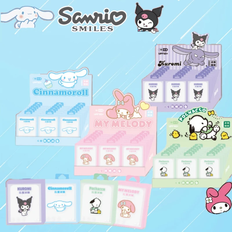 

Новинка от Sanrio, детский летний солнцезащитный рукав с ледяным рисунком my melodyHelloKitty, наружный рукав для занятий спортом, путешествий, Шелковый рукав для рук