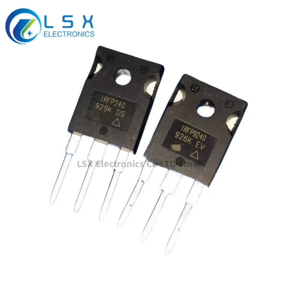 5Pairs 10PCS IRFP9240N IRFP9240 9240 + IRFP240N IRFP240 240 TO-247 N + P Channel 12A 200V Power MOSFET