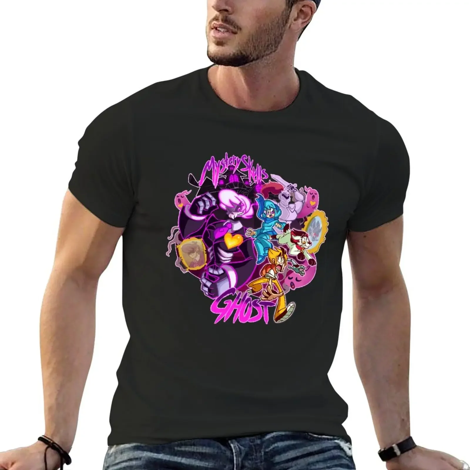 

Ghost T-Shirt korean fashion graphics t shirts for men