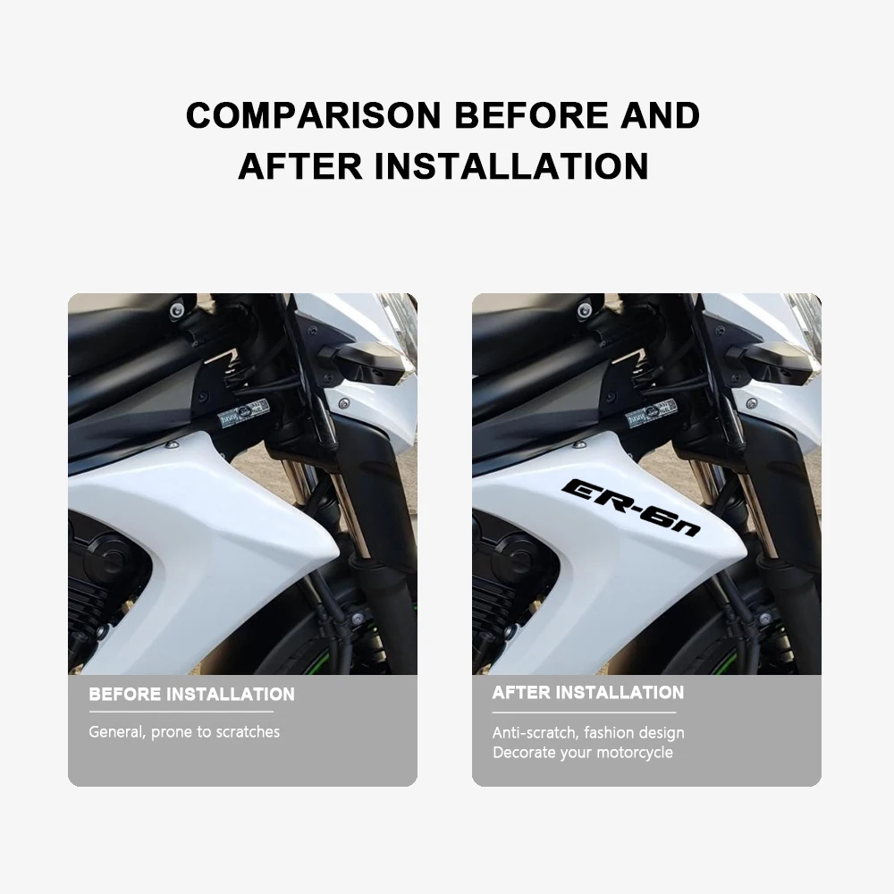  ƼĿ  Į for Kawasaki ER6n ER-6n ׼ 2006-2017 2007 2008 2009 2010 2011 2012 2013 2014 2015