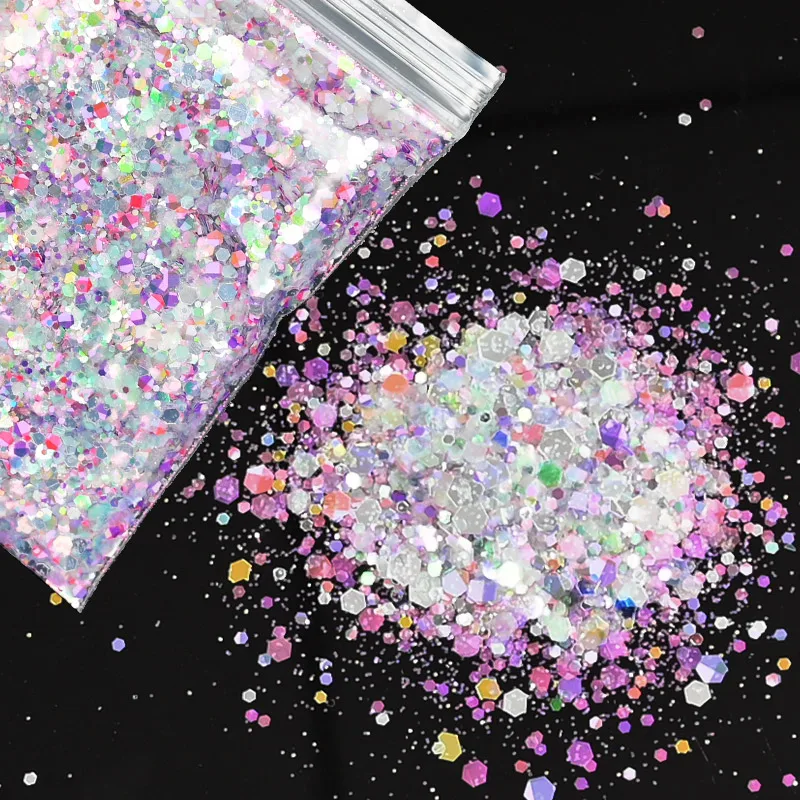 Fairy Tears Bulk Polyester Makeup Glitter Chunky Glitter - China Glitter  and Chunky Glitter price