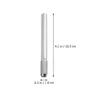 8 Pcs Pencil Extender Pencils Holder for Lengthen Tool Crayon Extension Home Office Supplies Stainless Steel Artist Sketch 6