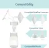 Flange Compatible with Spectra S1 S2 9 Plus Synergy Gold Breastpump Replacement to Spectra Pump Parts and Spectra Flange /Shield 5