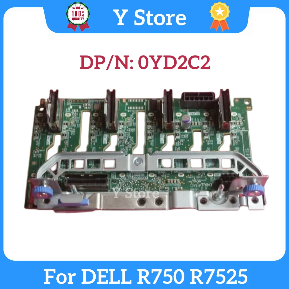 Y Store Per Dell R750 R7525 Server Nvme 8-15 Hard Disk Backplane Yd2C2 Cd9Fm 0 Yd2C2 0 Cd9Fm Fast Ship