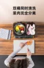 ~Household Dish-Washing Machine Electric Ion Double Barrel Separation Fruit and Vegetable Ingredients Cleaning Clearing Machine 5