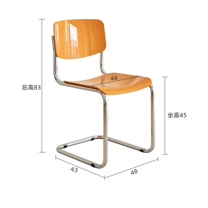 Sedie da pranzo bellissime e alla moda Sedie da pranzo da cucina per ufficio di design nordico Sedie da gioco ergonomiche Silla Escritorio Mobili per la casa - immagine 5