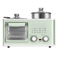 Household Multifunctional Breakfast Maker Four-in-One Breakfast Machine Sandwich Machine Waffle Machine Timing Control 1