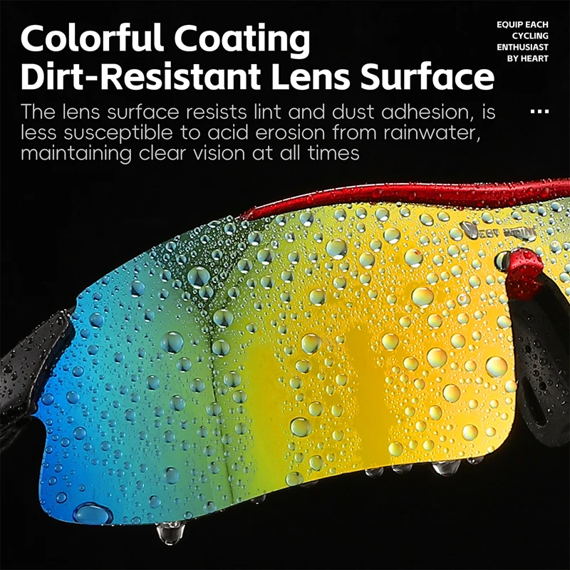 WEST BIKING Cycling Glasses UV400 Protection Lightweight Unisex Sunglasses Outdoor Sport Hiking Fishing Driving Colorful Goggles