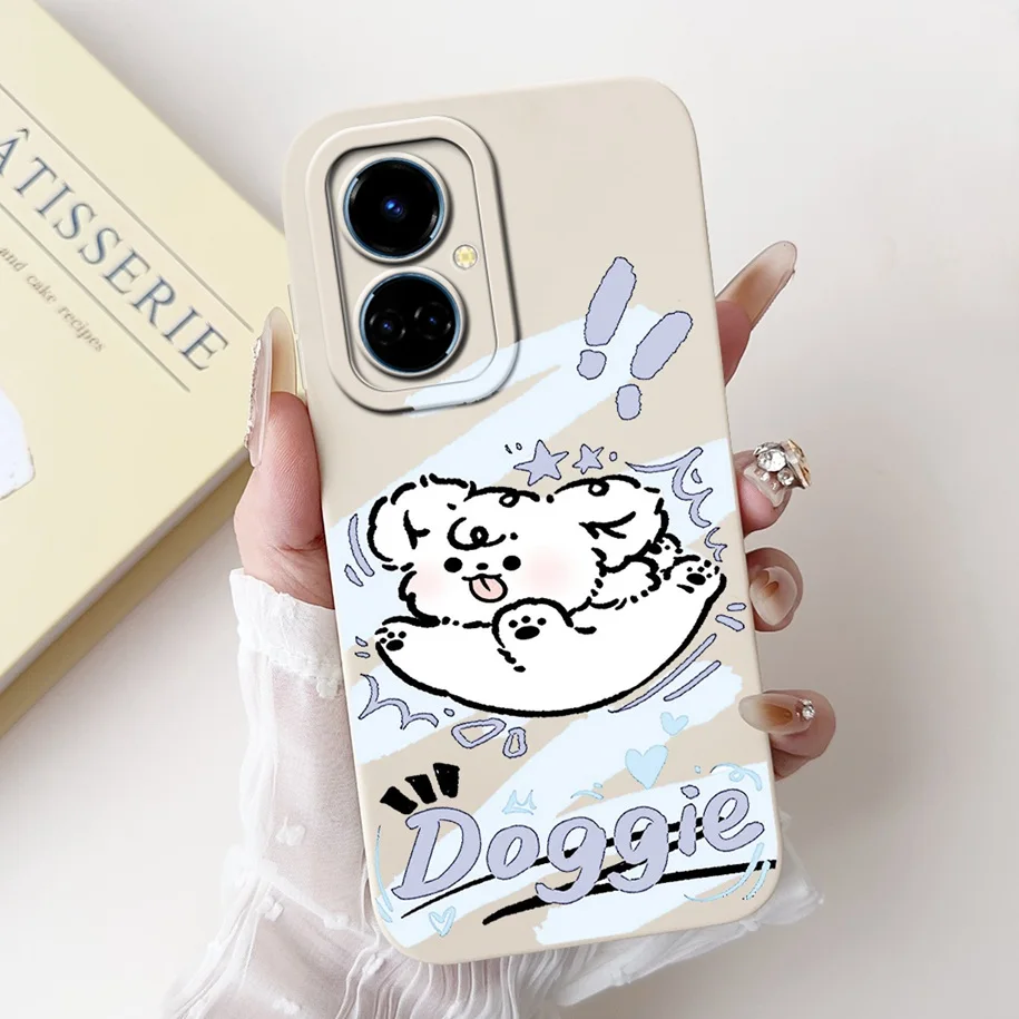 Cute Cartoon Camera Protection Matte Soft Phone Case Cover