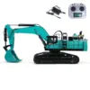 PC1250 RC Metal Hydraulic Heavy Excavator 1/8 Scale Huge Construction Vehicle Remote Control Digger Painted Lights RC Toys Model 3