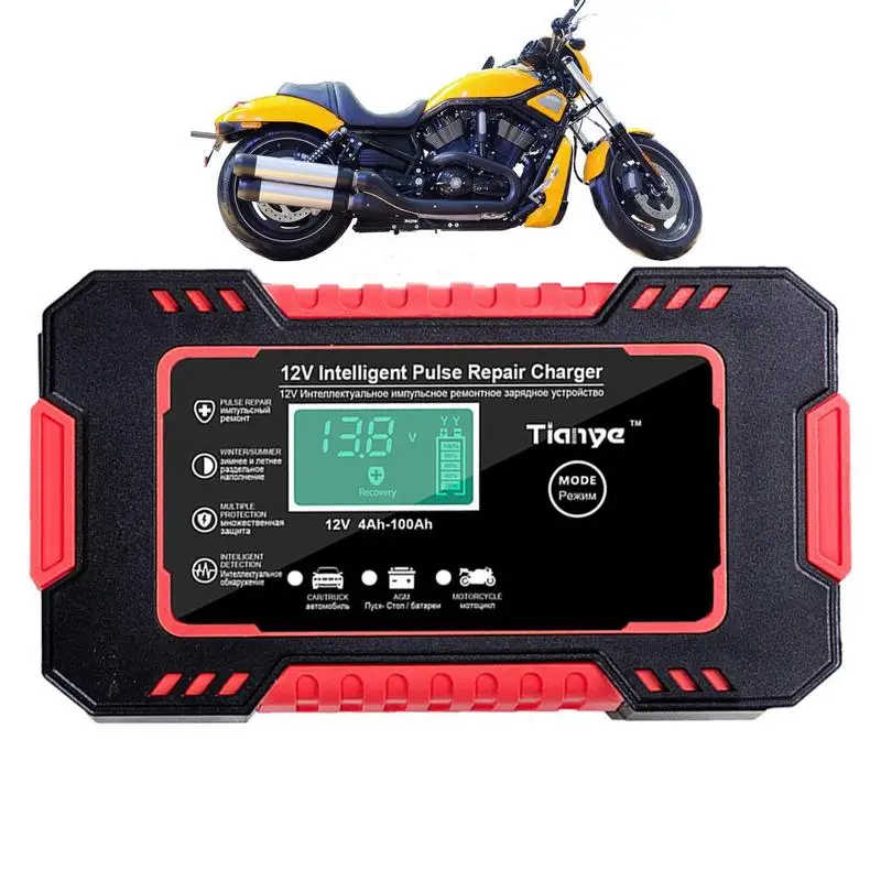 

Battery Charger For Car Fully Automatic Smart Battery Charger Engine Starter And Boost Maintainer And Auto Desulfator Advanced