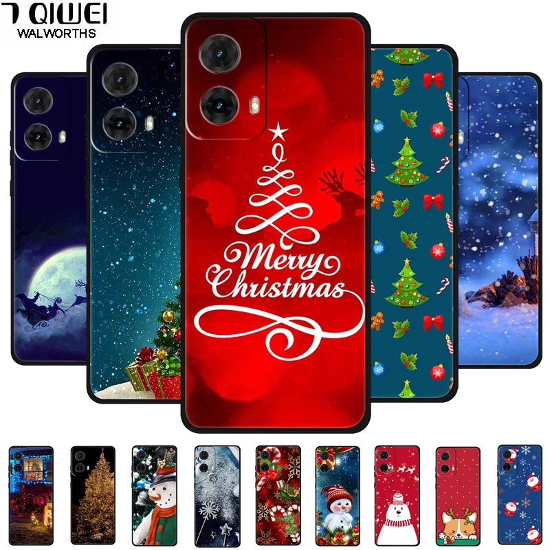 2024 Christmas-Themed Soft TPU Silicone Phone Cases