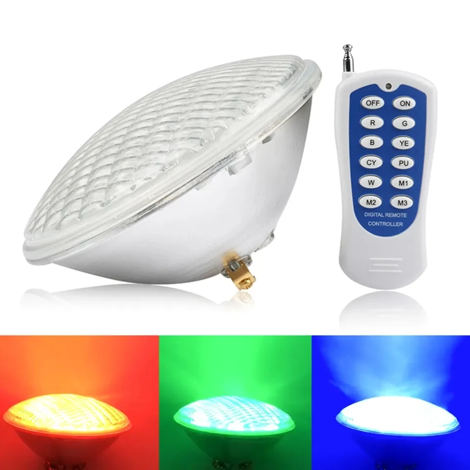 

Pool light 12v fountain RGB 18W 36W 54W underwater spotlight IP68 waterproof Par56 swimming Pool light